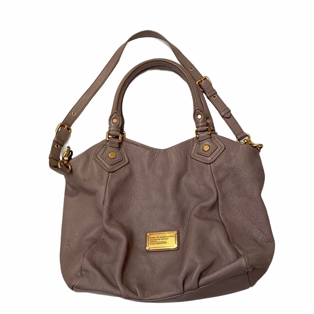 Marc Jacobs Classic Q Francesca Shopper Bag Grey - Picture 1 of 16